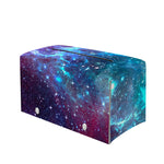 Starfield Nebula Galaxy Space Print Leather Tissue Box Cover