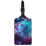 Starfield Nebula Galaxy Space Print Luggage Tag