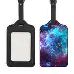Starfield Nebula Galaxy Space Print Luggage Tag