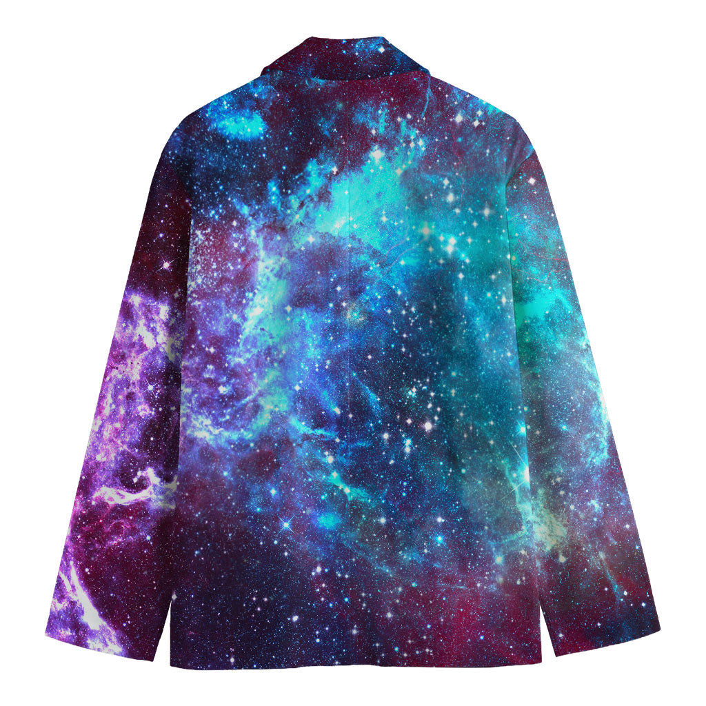 Starfield Nebula Galaxy Space Print Men's Blazer