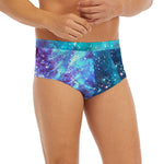 Starfield Nebula Galaxy Space Print Men's Briefs