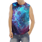 Starfield Nebula Galaxy Space Print Men's Fitness Tank Top