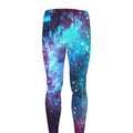 Starfield Nebula Galaxy Space Print Men's Leggings