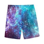 Starfield Nebula Galaxy Space Print Men's Sports Shorts