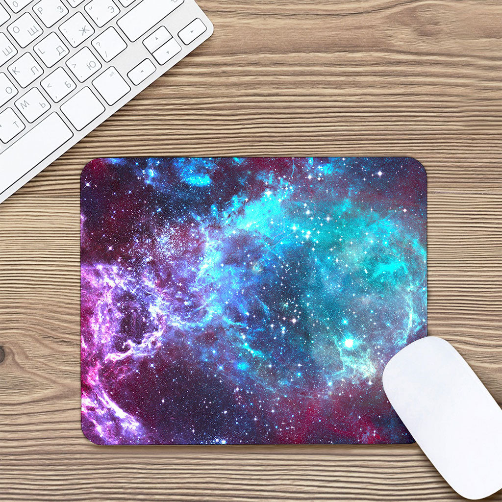Starfield Nebula Galaxy Space Print Mouse Pad