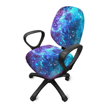 Starfield Nebula Galaxy Space Print Office Chair Cover