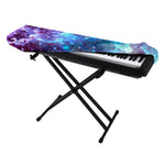 Starfield Nebula Galaxy Space Print Piano Keyboard Cover