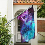 Starfield Nebula Galaxy Space Print Polyester Flag