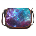 Starfield Nebula Galaxy Space Print Saddle Bag