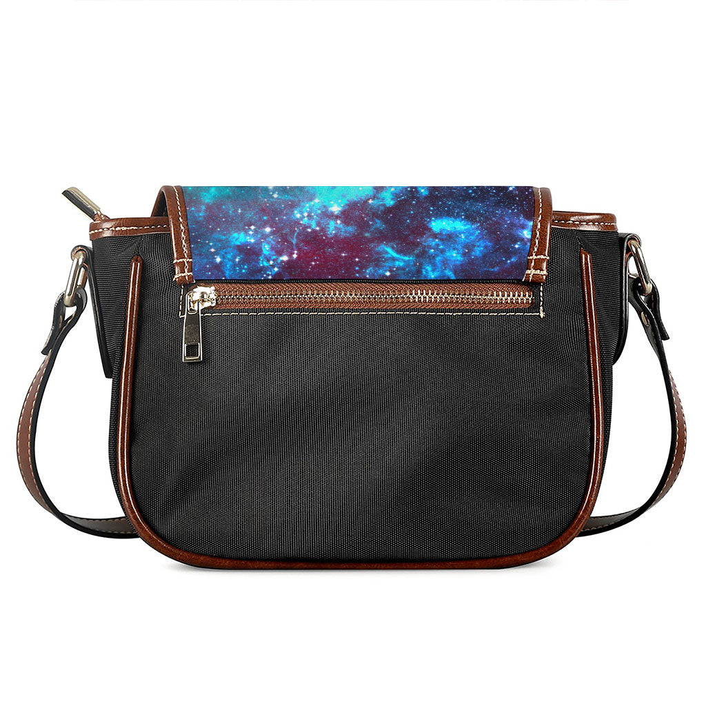 Starfield Nebula Galaxy Space Print Saddle Bag