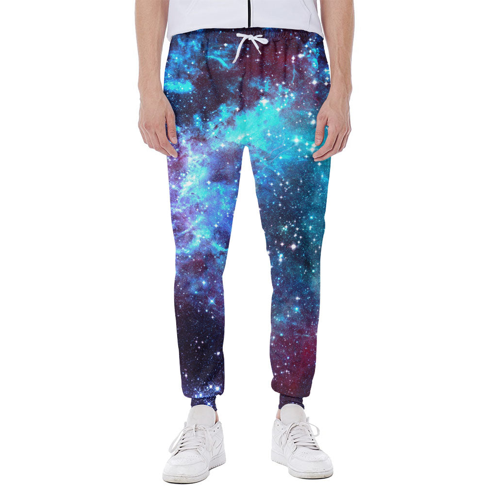 Starfield Nebula Galaxy Space Print Scuba Joggers