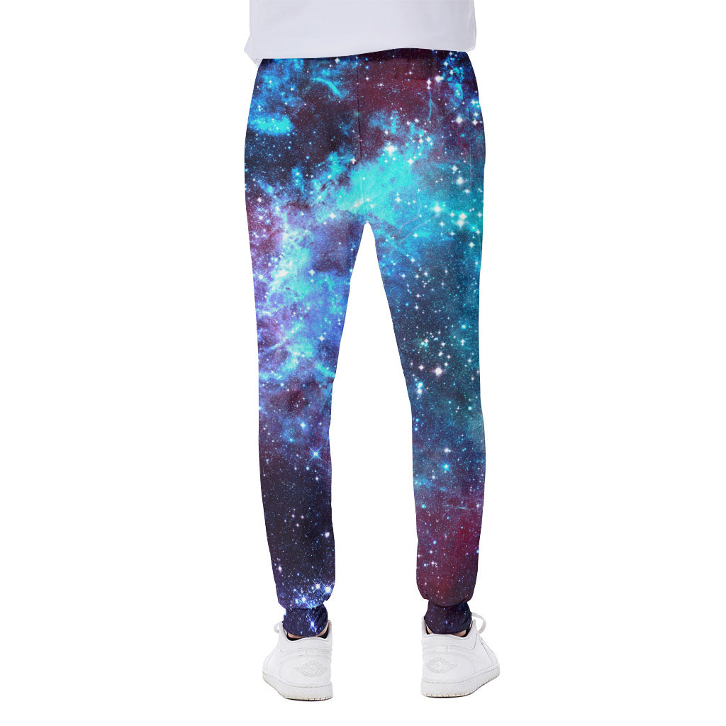 Starfield Nebula Galaxy Space Print Scuba Joggers