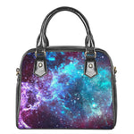 Starfield Nebula Galaxy Space Print Shoulder Handbag
