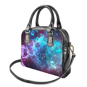 Starfield Nebula Galaxy Space Print Shoulder Handbag