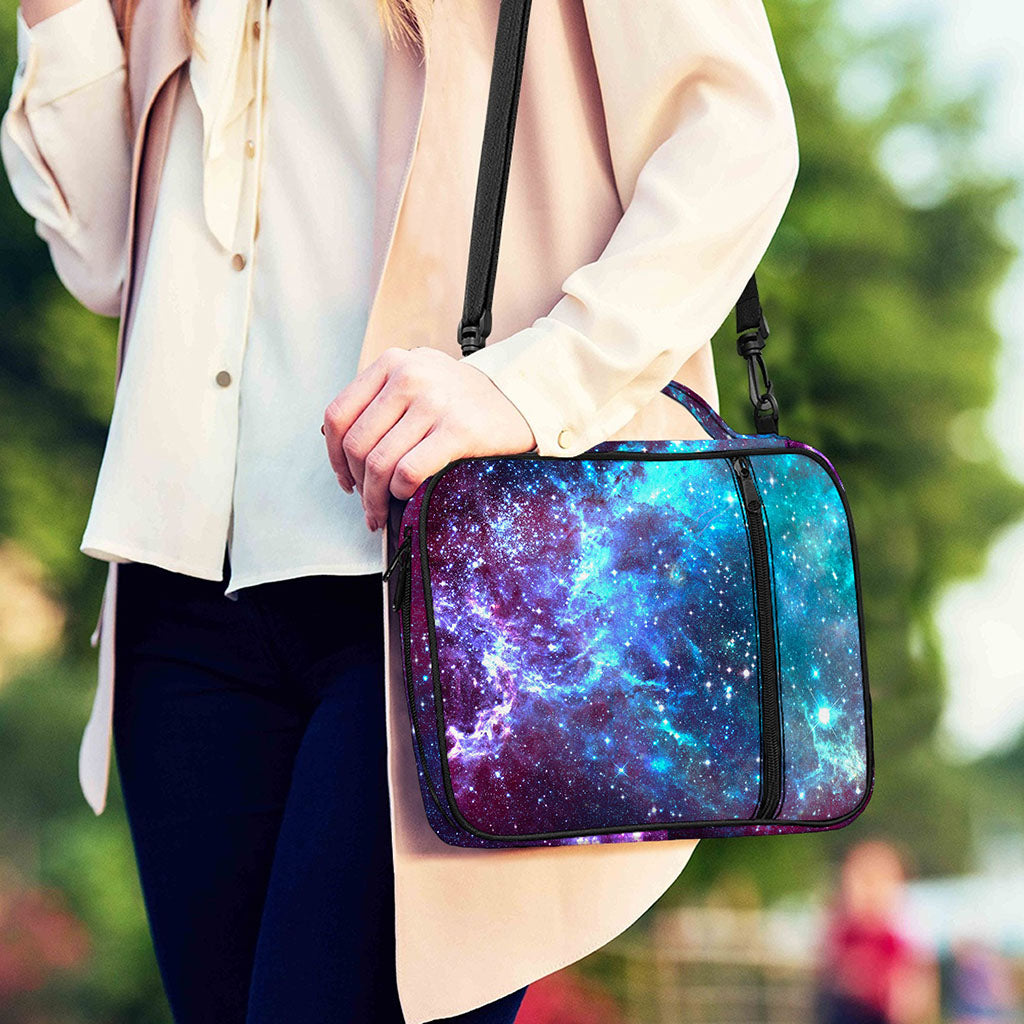Starfield Nebula Galaxy Space Print Shoulder Strap Bible Bag