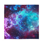 Starfield Nebula Galaxy Space Print Silk Bandana