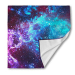 Starfield Nebula Galaxy Space Print Silk Bandana