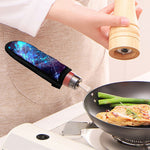 Starfield Nebula Galaxy Space Print Skillet Handle Cover