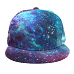 Starfield Nebula Galaxy Space Print Snapback Cap