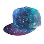 Starfield Nebula Galaxy Space Print Snapback Cap