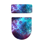 Starfield Nebula Galaxy Space Print Toilet Lid And Tank Cover Set