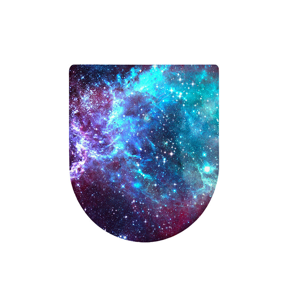 Starfield Nebula Galaxy Space Print Toilet Lid Cover