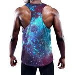 Starfield Nebula Galaxy Space Print Training Tank Top