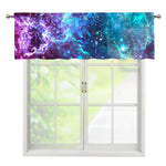 Starfield Nebula Galaxy Space Print Window Valance
