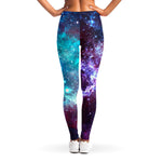 Starfield Nebula Galaxy Space Print Women's Leggings