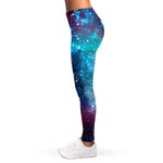 Starfield Nebula Galaxy Space Print Women's Leggings