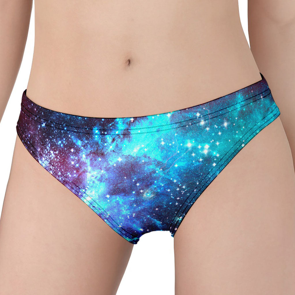 Starfield Nebula Galaxy Space Print Women's Panties