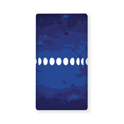 Starry Sky Lunar Phase Print Baby Crib Sheet
