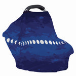Starry Sky Lunar Phase Print Baby Seat Cover