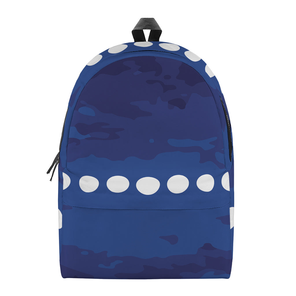 Starry Sky Lunar Phase Print Backpack