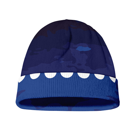 Starry Sky Lunar Phase Print Beanie