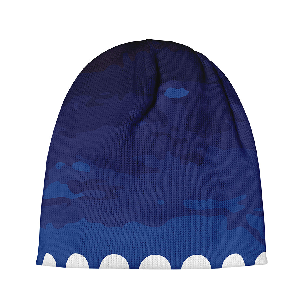 Starry Sky Lunar Phase Print Beanie