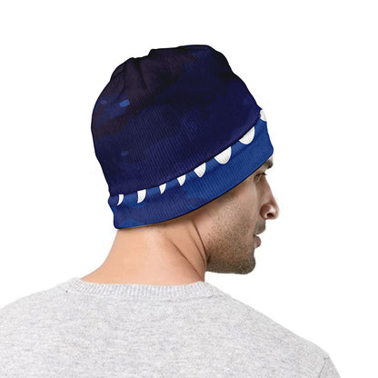 Starry Sky Lunar Phase Print Beanie