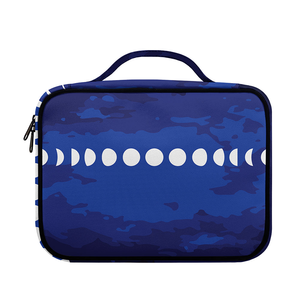 Starry Sky Lunar Phase Print Briefcase Bible Bag