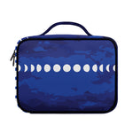 Starry Sky Lunar Phase Print Briefcase Bible Bag