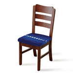 Starry Sky Lunar Phase Print Chair Cushion Cover