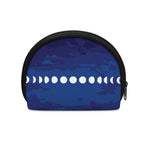 Starry Sky Lunar Phase Print Coin Purse