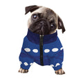 Starry Sky Lunar Phase Print Dog Zip Up Jacket