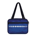 Starry Sky Lunar Phase Print Double Strap Bible Bag