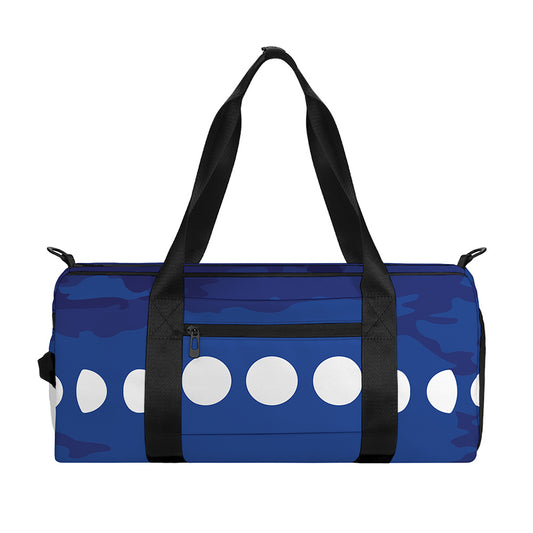 Starry Sky Lunar Phase Print Gym Bag
