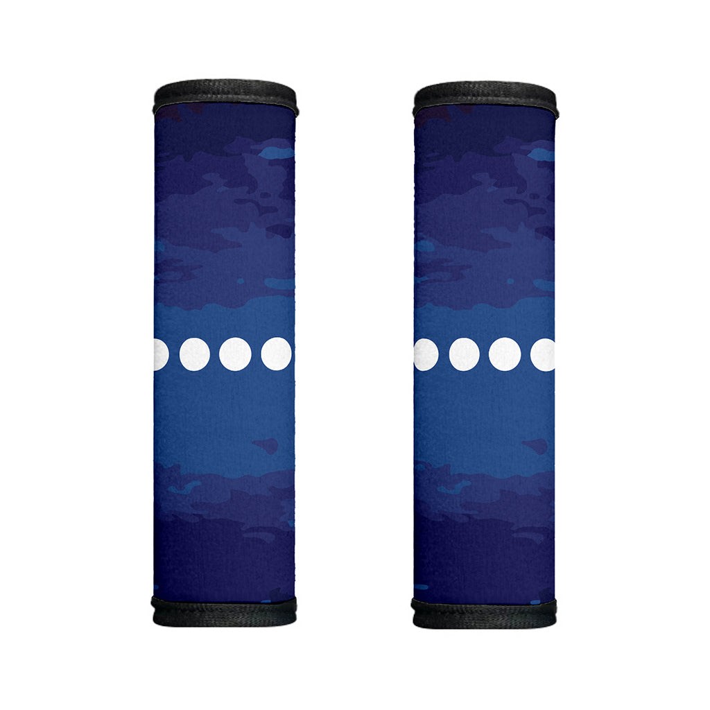 Starry Sky Lunar Phase Print Handle Covers