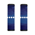 Starry Sky Lunar Phase Print Handle Covers