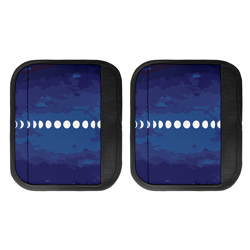Starry Sky Lunar Phase Print Handle Covers