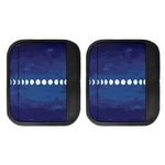 Starry Sky Lunar Phase Print Handle Covers