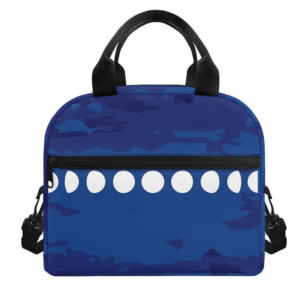 Starry Sky Lunar Phase Print Insulated Lunch Bag