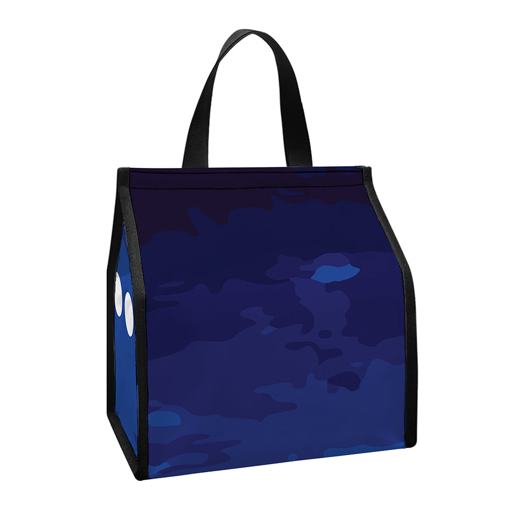 Starry Sky Lunar Phase Print Insulated Lunch Tote